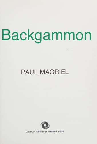 Portada de Backgammon