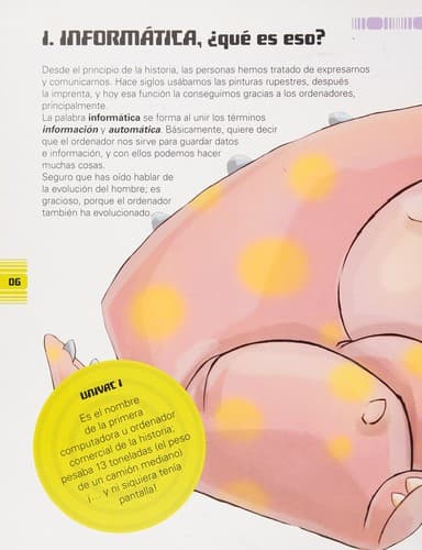 Portada de Mi primer libro de informática