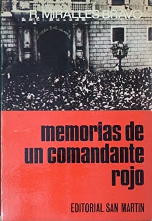 Portada de Memorias de un comandante rojo
