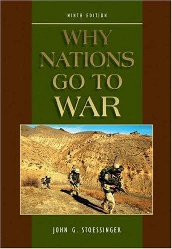 Portada de Why Nations Go to War