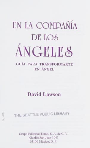 Portada de En la compania de los angeles
