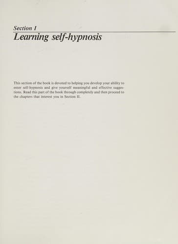 Portada de Self-hypnosis