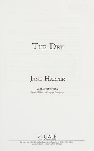 Portada de Dry