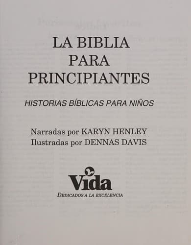 Portada de Beginner's Bible