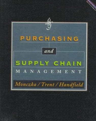 Portada de Purchasing and supply chain management