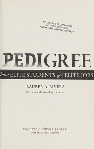 Portada de Pedigree