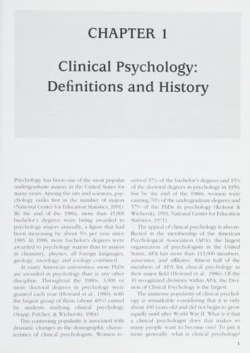 Portada de Introduction to clinical psychology
