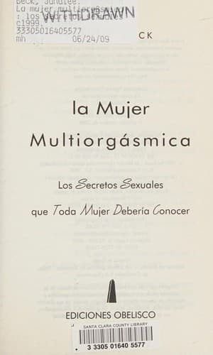 Portada de La Mujer Multiorgasmica