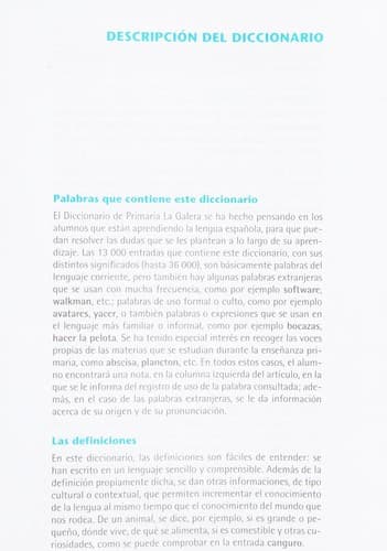Portada de Diccionario de la lengua española primaria
