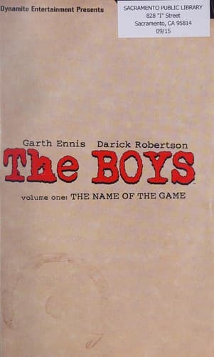 Portada de Boys Vol. 1
