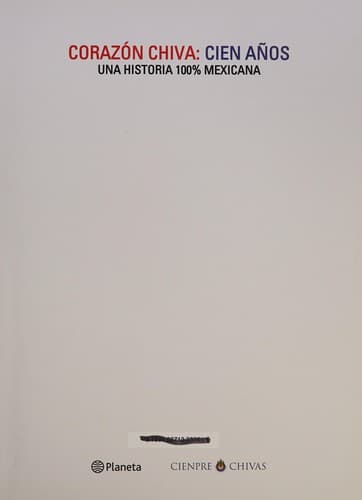 Portada de Corazón chiva, cien años
