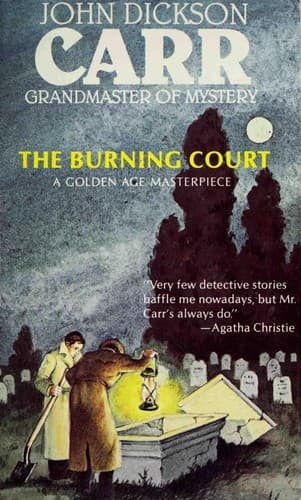 Portada de The Burning Court