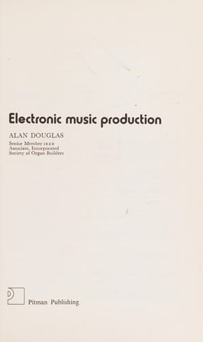 Portada de Electronic music production