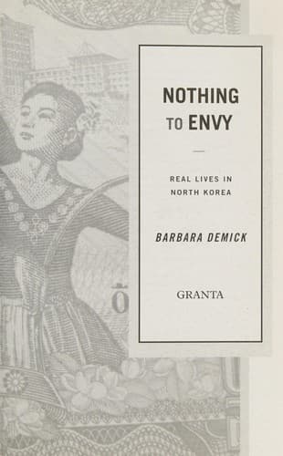Portada de Nothing to envy