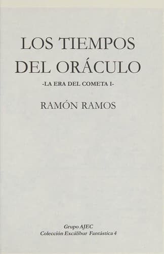 Portada de Los tiempos del oráculo