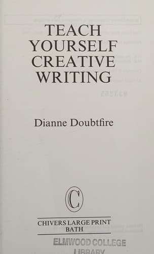 Portada de Teach yourself creative writing