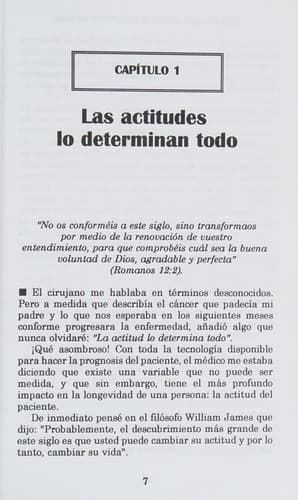 Portada de Cambie sus actitudes, cambie su vida