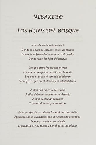 Portada de Tras los hijos del bosque