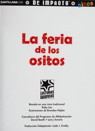 Portada de La feria de los ositos