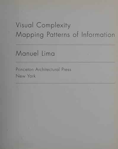 Portada de Visual complexity