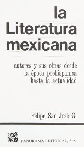 Portada de La literatura mexicana
