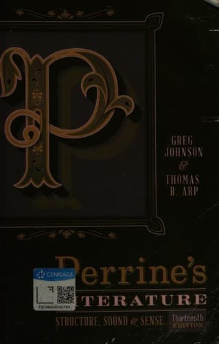 Portada de Perrine's Literature: Structure, Sound, and Sense