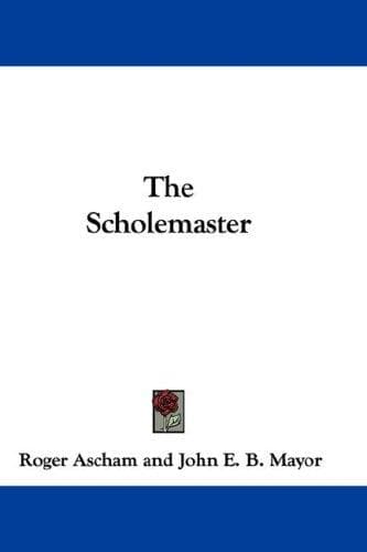 Portada de The Scholemaster