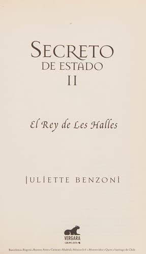 Portada de El rey de Les Halles