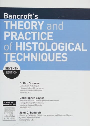 Portada de Bancroft's Theory and Practice of Histological Techniques