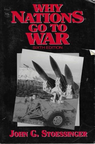 Portada de Why nations go to war