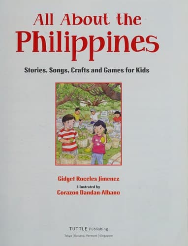 Portada de All about the Philippines