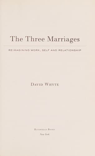 Portada de The three marriages