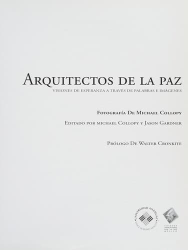 Portada de Arquitectos de la paz