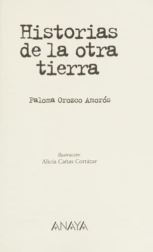 Portada de Historia de la otra tierra / Story From the Other Land