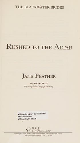 Portada de Rushed to the Altar