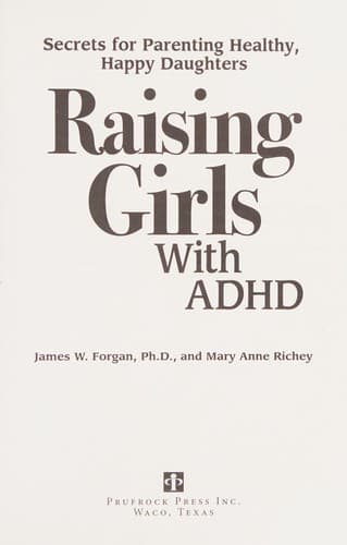 Portada de Raising Girls with ADHD