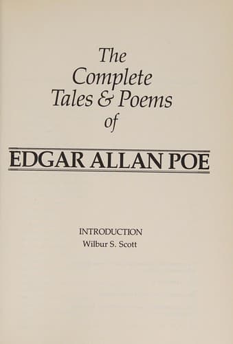 Portada de Complete Tales and Poems of Edgar Allan Poe