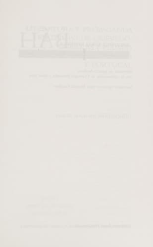 Portada de Literatura y propaganda en tiempo de Quevedo