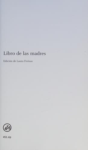 Portada de Libro de las madres