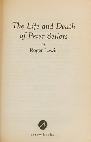 Portada de The life and death of Peter Sellers