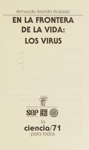 Portada de En la frontera de la vida