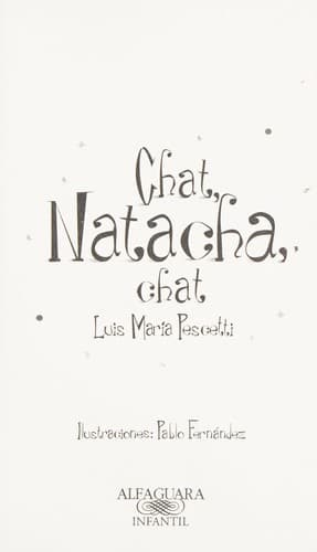 Portada de Chat, Natacha, chat