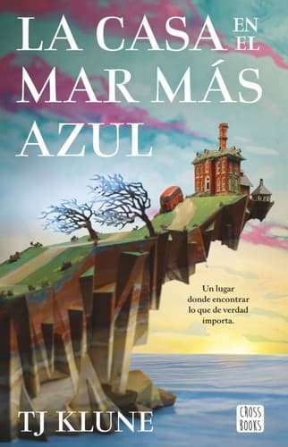 Portada de La casa en el mar más azul