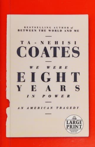 Portada de We were eight years in power