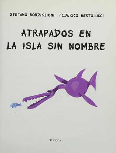 Portada de Atrapados en la isla sin nombre