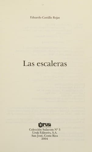 Portada de Las escaleras