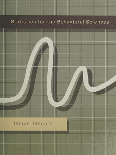 Portada de Statistics for the behavioral sciences