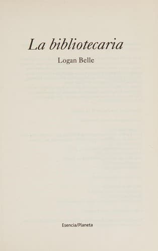 Portada de La bibliotecaria
