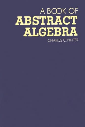 Portada de A book of abstract algebra