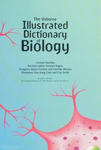 Portada de The Usborne illustrated dictionary of biology